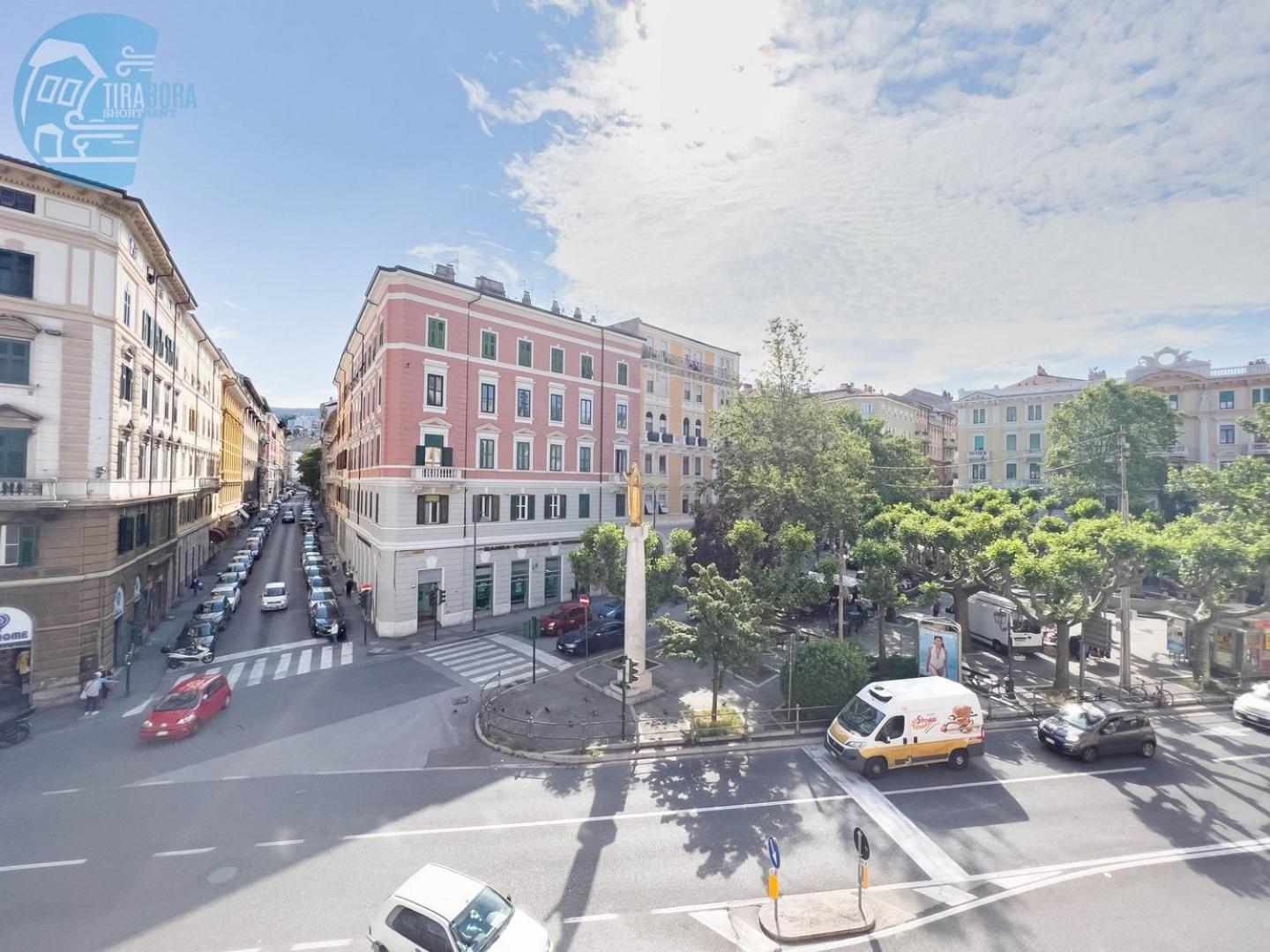 Apartament Corridoni 4C Tirabora Short Rent Triest Zewnętrze zdjęcie